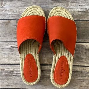 NWB Coach Espadrilles!